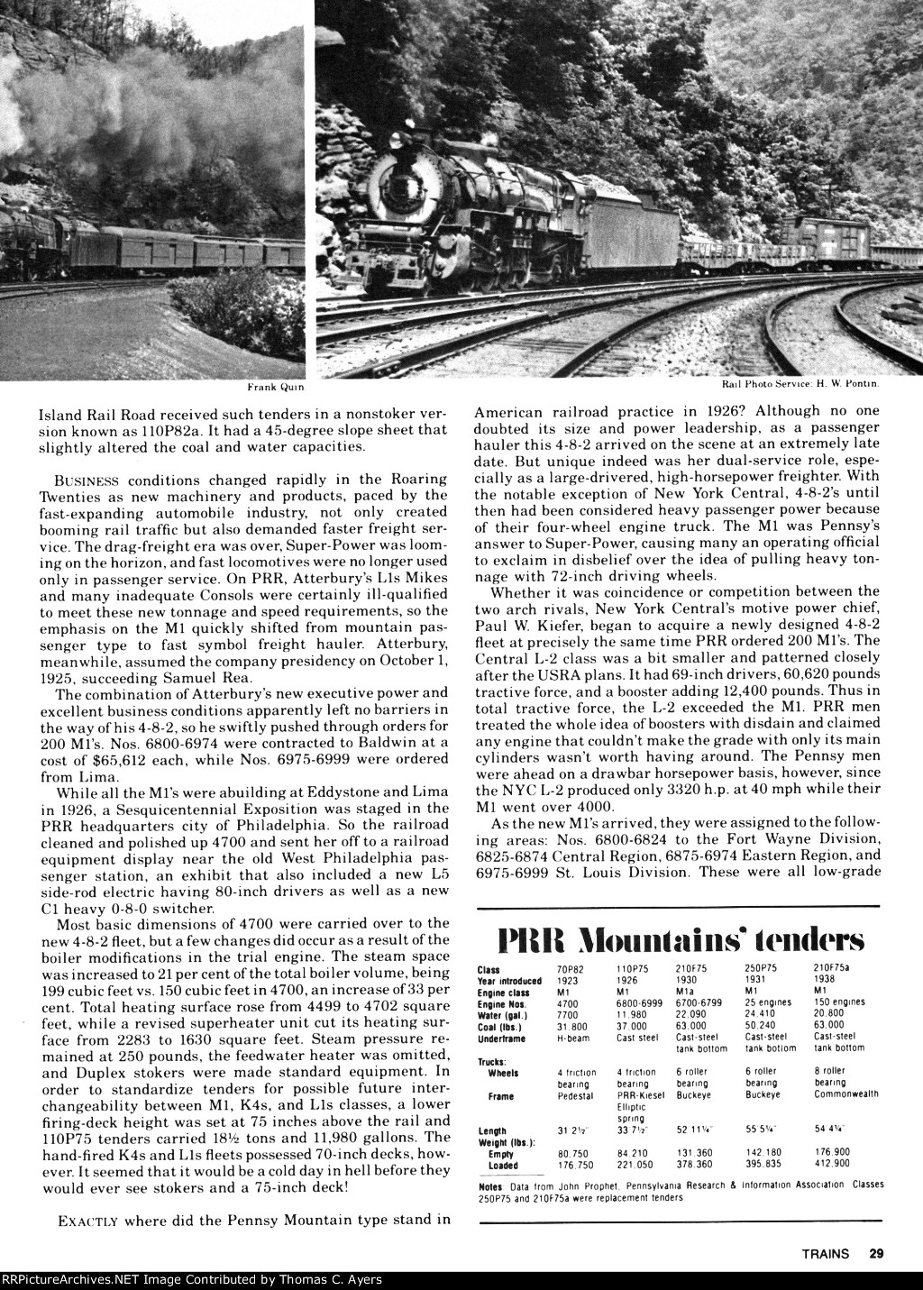 Atterbury's M-1 Engines, Page 29, 1979